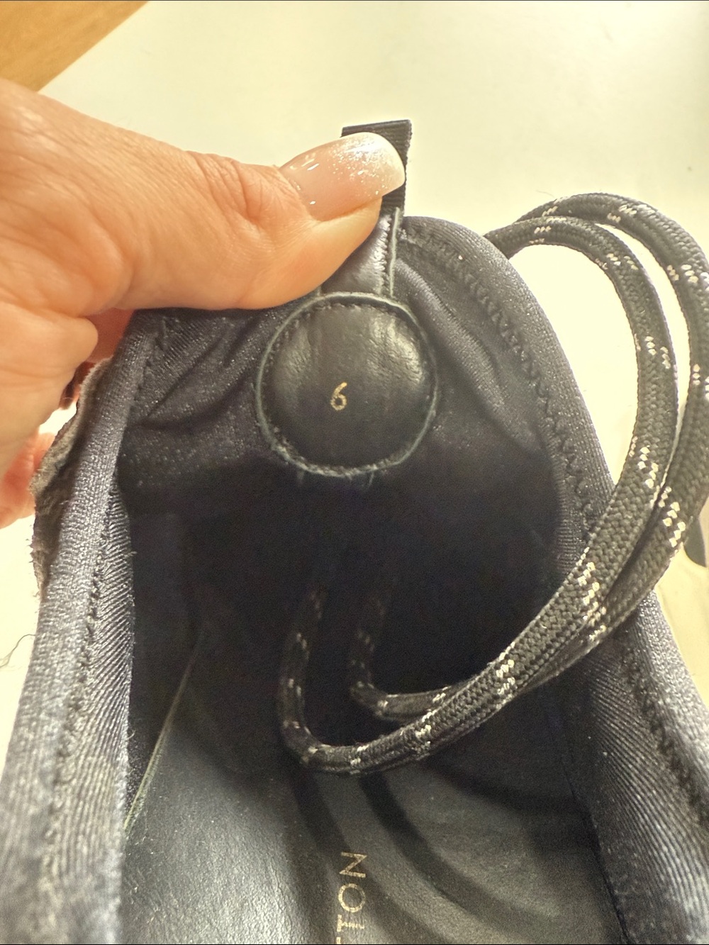 Louis Vuitton Men's Grey & Black Suede Leather Sneakers - Picture 5 of 6